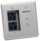 Panamax MIW-POWER-PRO-PFP 15A In-Wall Power Conditioner, 2 Outlets, EVS and EMI/RF Filtration