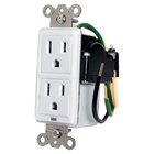 Panamax MIW-SURGE-1G 15A In-Wall Duplex, 2 Outlets, with Surge Protection