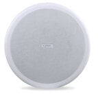 QSC AC-C8T 8" 2-Way Ceiling Speaker, 70/100V with C-ring and Rails