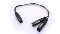 Whirlwind YX2M 1.5' XLRF to Dual XLRM Y-Cable