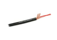 W2552 328 Black Mic Cable, 2-Conductor, 26 Guage, Superflexible Light Weight, Overall Shield, 328 Ft