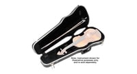 SKB 1SKB-244 Deluxe Hardshell Case for 4/4 Violin / 14" Viola