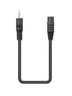 Saramonic SR-25C35  3.5mm Female to 2.5mm Male Microphone Adapter Cable 
