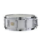 14"x5.5" Birch Snare Drum, Pure White