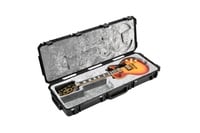 Waterproof Hardshell Electric Guitar Case for Single-Cutaway Guitars