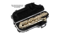 Contoured Hardshell Baritone Sax Case with Wheels