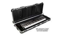 Hardshell 88-Key Keyboard Flight Case with Wheels