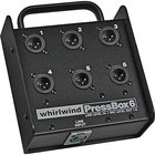 Whirlwind PB06 Press Box with 1-In, 6-Out