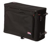 2RU Lightweight Rack Bag with wheels