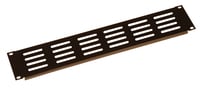 Gator GRW-PNLVNT2  2RU Vented Steel Rack Panel with Elongated Vent Holes 