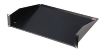 Gator GRW-SHELF2 15" Deep 2U Shelf with Black Powder Coated Finish