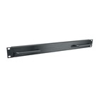 Middle Atlantic BL1-H 1SP Black Brushed Handle Panel