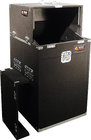Combo Rack Case, 8 Unit Slanted Mixer Rack, 4 Unit Top Rack, 14 Unit Bottom Rack