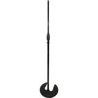 Microphone Stand with Quarter-Turn Clutch and Stackable Base