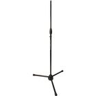 Microphone Stand with Quarter-Turn Clutch and Tripod Base
