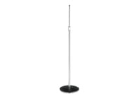 Atlas IED MS12C 34"-62" Chrome Microphone Stand with Round Base