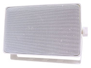 4" 3-Way Mini Weather Resistant Outdoor Speaker, White