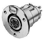 Panel Connector 4p XLR Female