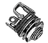 1/8" TS-F Tini Jax Open Frame Closed Circuit Connector, Shunt