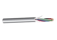 West Penn 253270BGY1000 1000' 22AWG Multi-Conductor Stranded Shielded Plenum Audio Cable, Gray