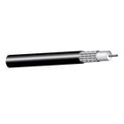 500' RG8 12AWG Shielded Coaxial Cable, Black