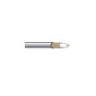 1000' RG8 16AWG Shielded Coaxial Cable, Black
