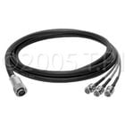 Cable, 12p Male to 3-BNC 6Ft