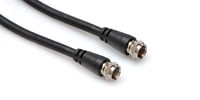 3' F Connector to F Connector RG-59 Coaxial Video Cable