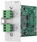 TOA D-001T Dual Mic / Line Input Module with DSP for 9000 Series Amplifiers