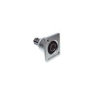 Jack-F to Jack-F Neutrick D Type, Flush Panel Connector, Nickel