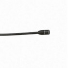 Omnidirectional Lavalier Microphone with Open End Wire, Black