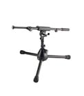 11" Short Microphone Stand with 16.7"-28.5" Boom Arm