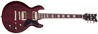 Electric Guitar with See-Thru Cherry Finish