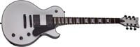 Solo-II Platinum Satin Silver String-Thru Electric Guitar