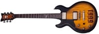 Zacky Vengeance 6661 Electric Guitar with Black Burst Finish