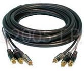 Sescom C3P-C3P-25 Cable/Video RCA-RCA 3ft 