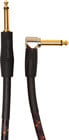 Roland Professional A/V RIC-G10A  10' 1/4" TS to Right-Angle 1/4" TS Instrument Cable, Gold Se 