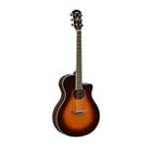 Yamaha APX600 Thinline Cutaway Acoustic-Electric Guitar, Spruce Top