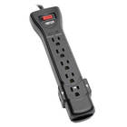 Tripp Lite SUPER725B  7 Outlet Surge Protector Power Strip with 25' Cord in Black