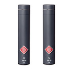 Neumann KM 185 mt Stereo Set Small Diaphragm Condenser Microphones, Stereo Pair, Black