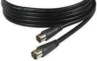 6 ft Male Cable with Push-On F Connectors