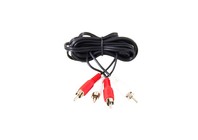 Listen Technologies LPT-A107-B 6.6' RCA Cable, Male to Male