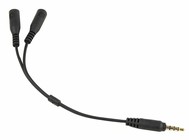 Listen Technologies LA-436 TS to TRTRS mic adapter