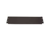 Blank Rack Panel, 8 Rack Unit, 16 AWG, Textured Black