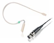 E2 Earset Microphone with TA4F Connector, Light Beige