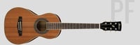 Performance Parlor Acoustic Guitar - Natural High Gloss