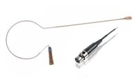 E6 Directional Earset Mic with TA4F, 2mm Light Beige