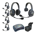 Eartec Co HUB651 Eartec UltraLITE/HUB Full Duplex Wireless Intercom System w/ 6 Headsets