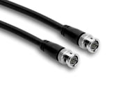 Hosa BNC-06-103 3' BNC to BNC Professional RG-6/U Coaxial Cable, 75 Ohm