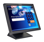 Planar PT1945R  19 inch Black HID Compliant 5-wire Resistive Touchscreen LCD 